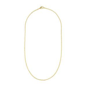 Gold Chain Link Necklace Jewelry Making Supplies Simple Chain Necklace Jewelry